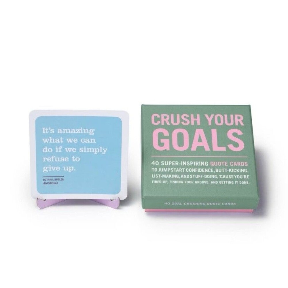 Goal Inspiration / Motivation Cards / Multi Color / Unisex